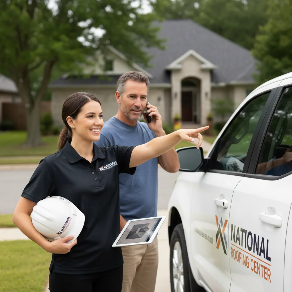 National Roofing Center customer support in Tipton